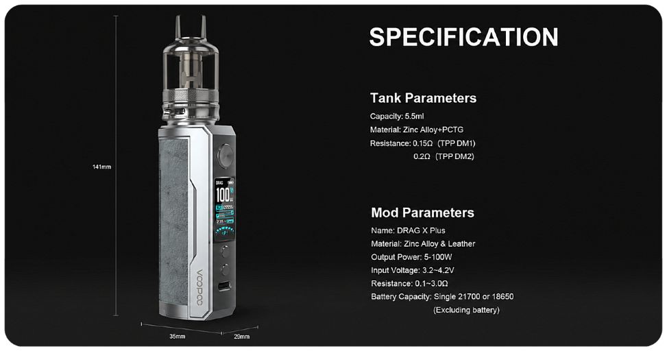 box drag x plus